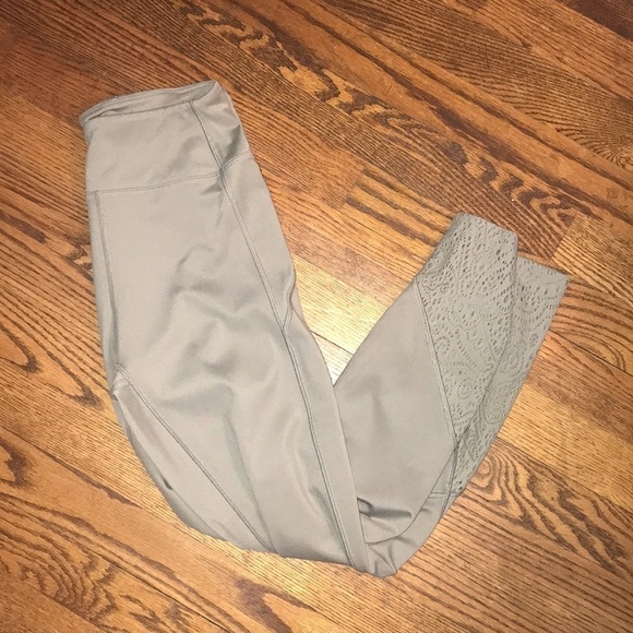 PINK Sport Leggings Size Small Moss Green - Picture 5 of 5